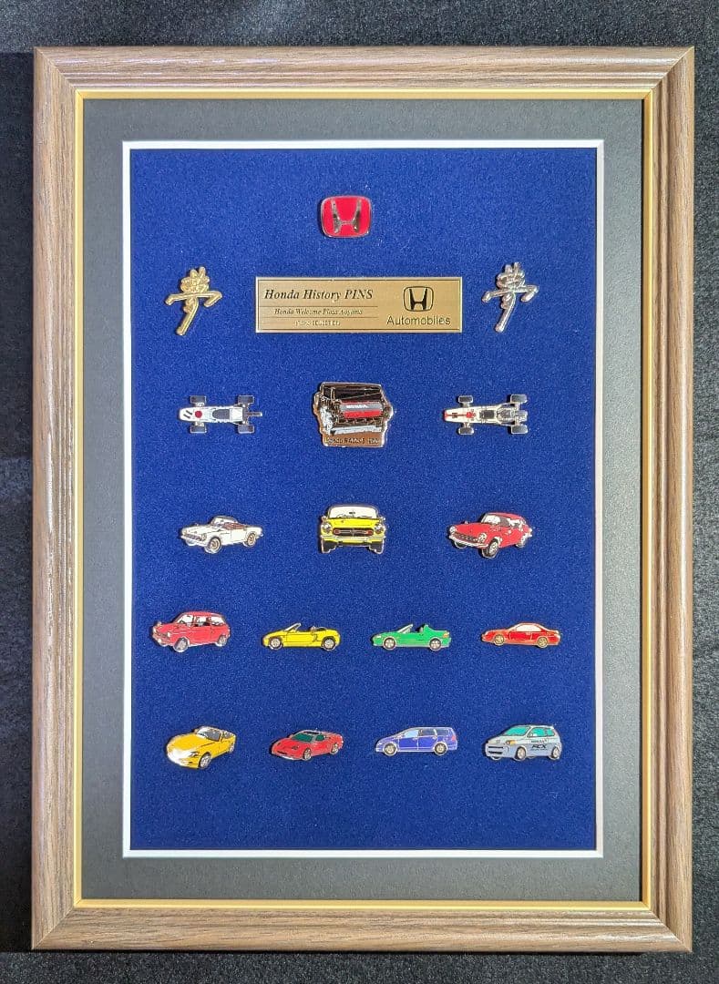 ホンダ「HONDA History PINS」 ITAYAピンズ額装品