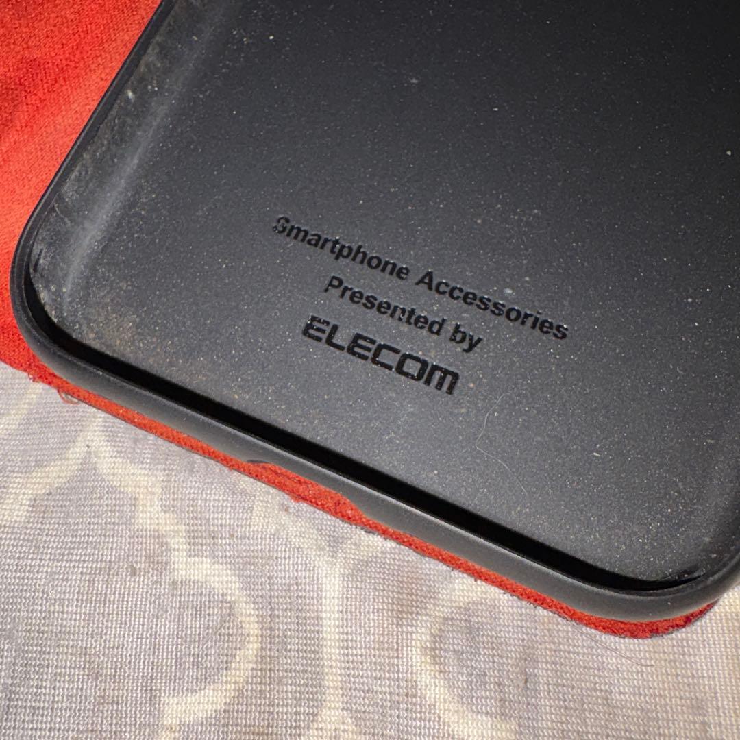 iPhone XR ブラック フリップケース付き