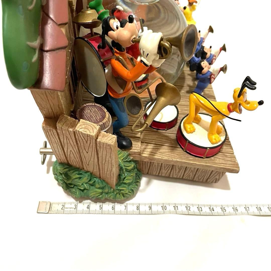 ディズニー　ミッキーマウスクラブ　スノードーム/スノーグローブ　オルゴール付き