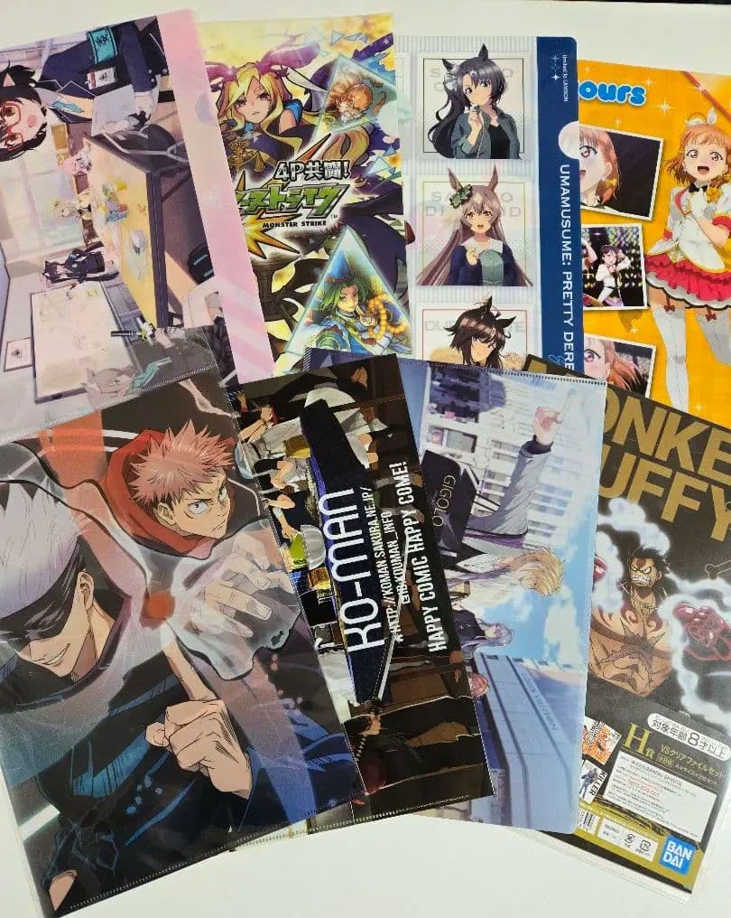 アニメグッズ キャラクターグッズ クリアファイル まとめ売り 大量