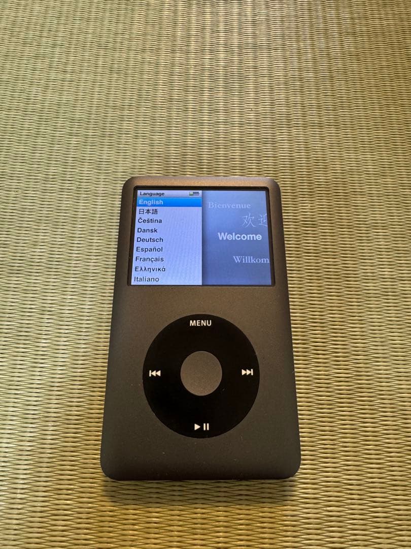iPod classic 第7世代（2009）モデル　BLACK