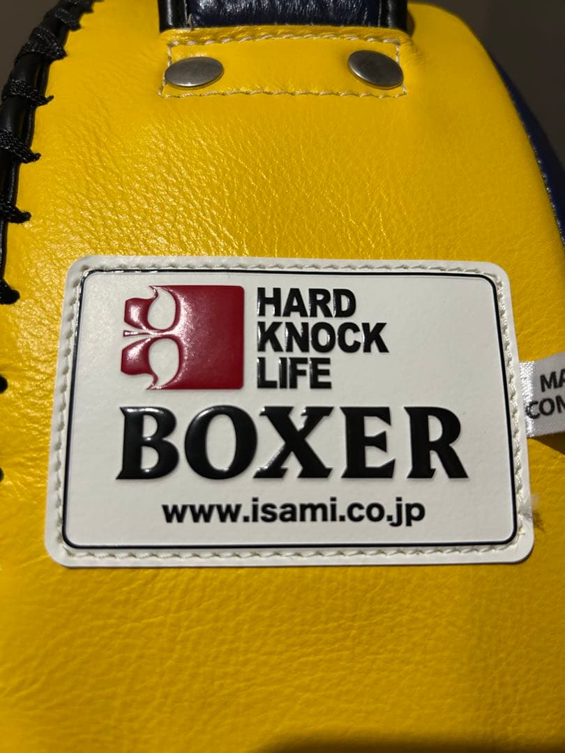 極美品ISAMI ドラムミット ライトモデル BOXERイサミ ボクシングミット