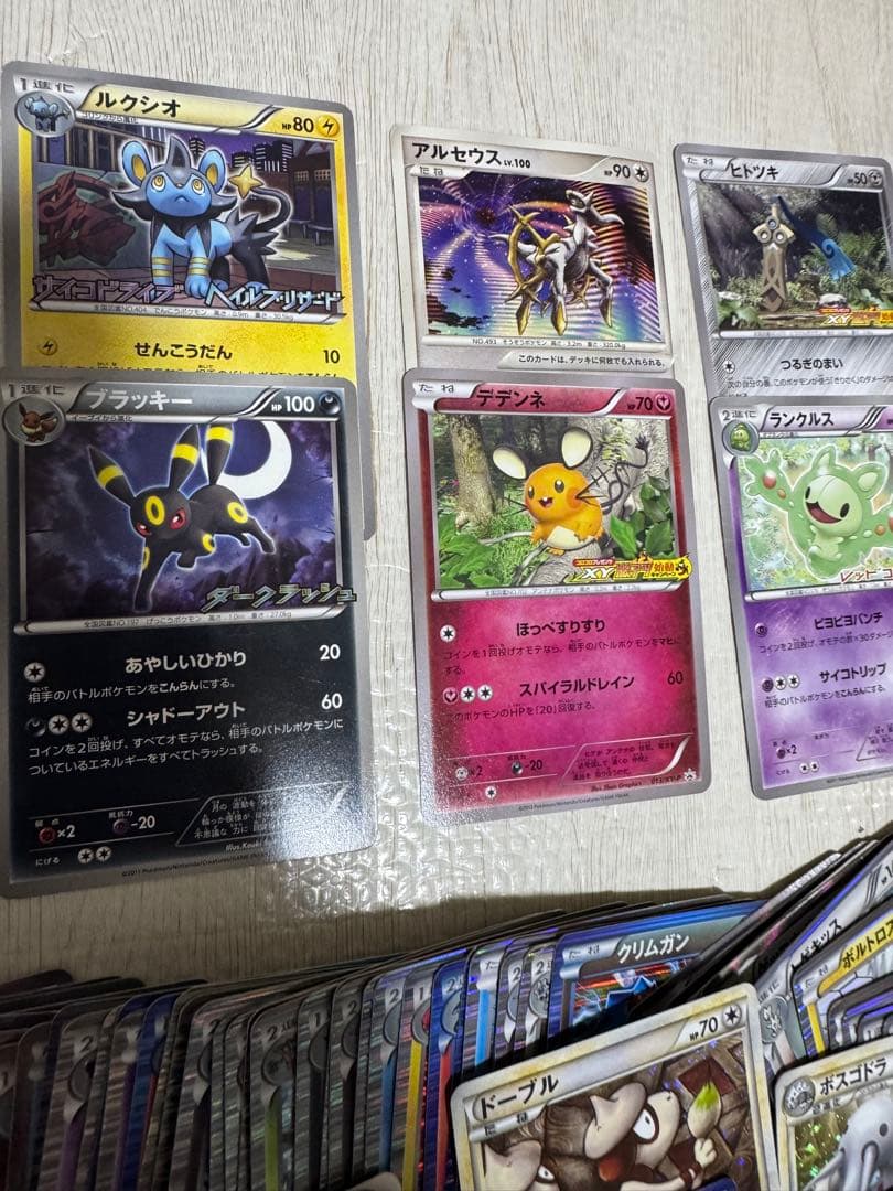 【約1000枚！古いカードのみ】ポケモンカード　レジェンド、xy、bwなど6