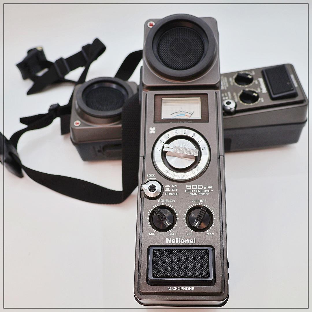 美品⭐︎National｜RJ-380｜トランシーバー２セット