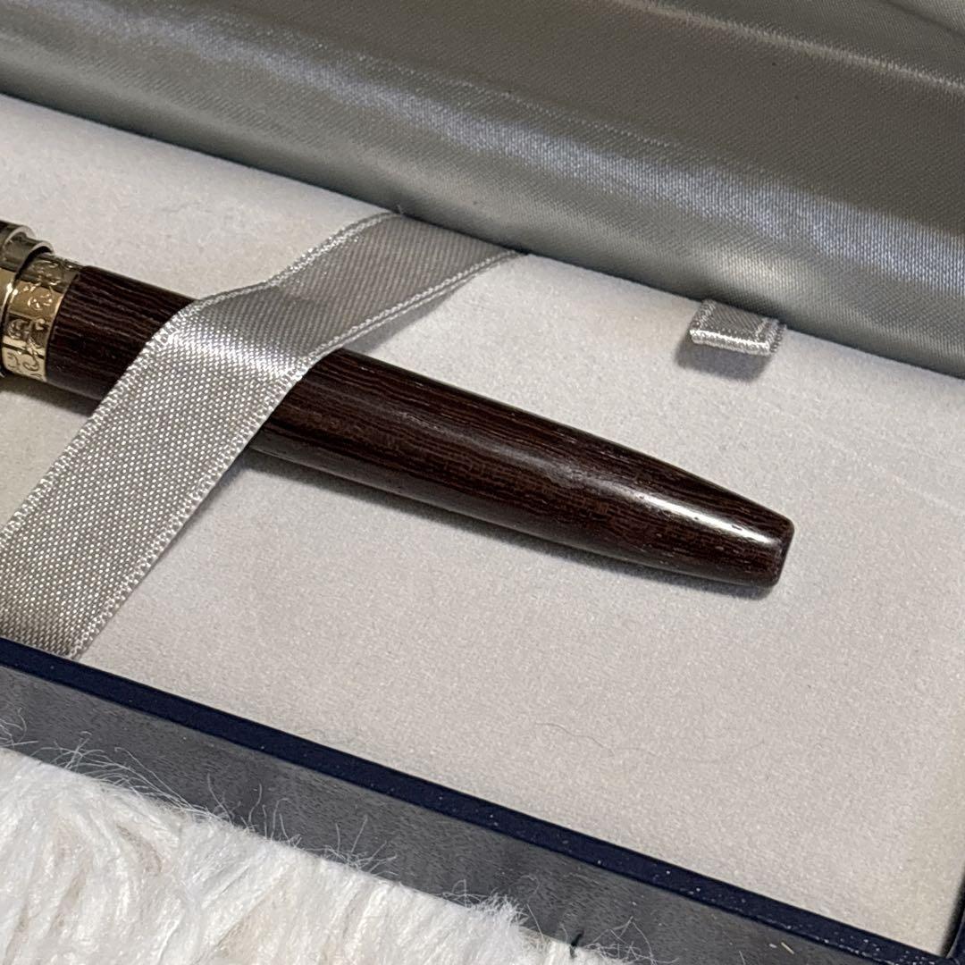 セーラー万年筆 世界の銘木シリーズ 鉄刀木 シルバートリム 14金ペン先