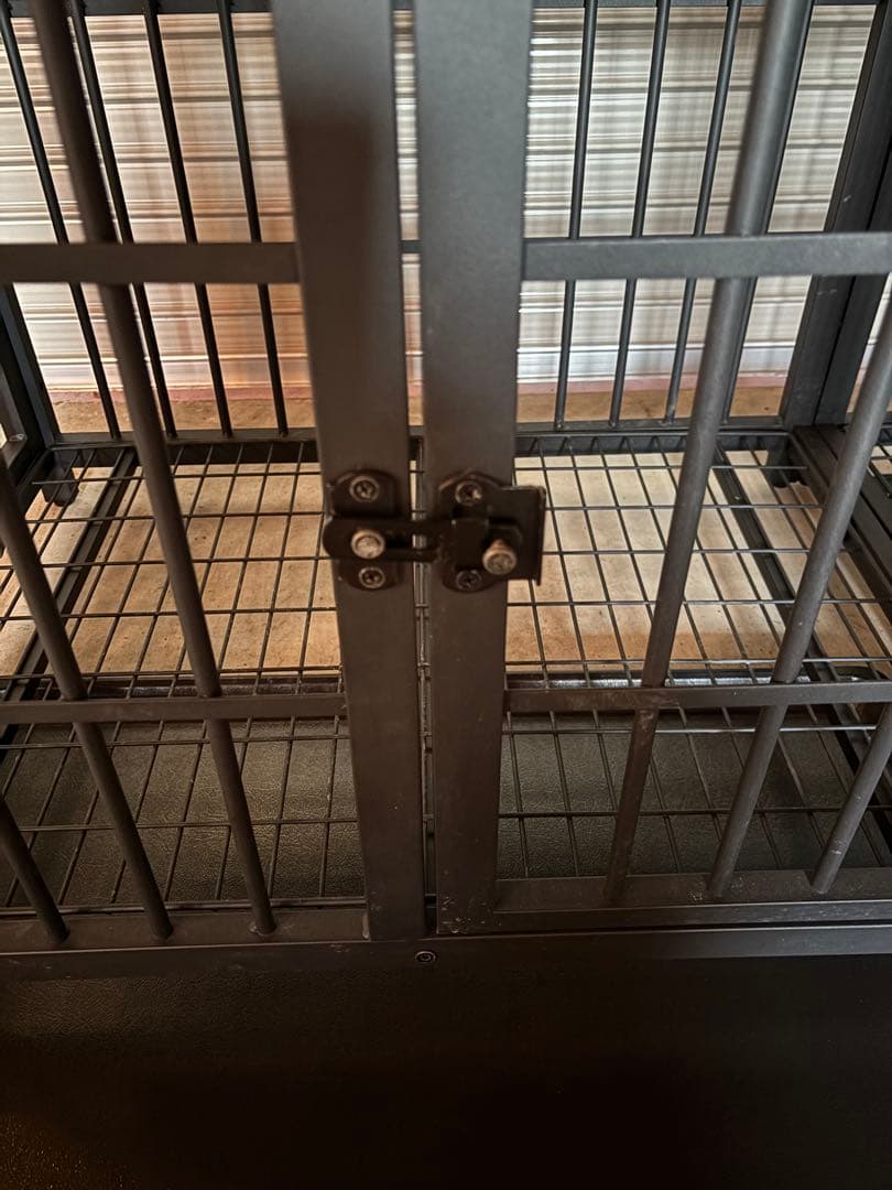 お洒落 インテリア 天板付き犬ゲージ 小型犬 中型犬 直接引き取り 値下げ中