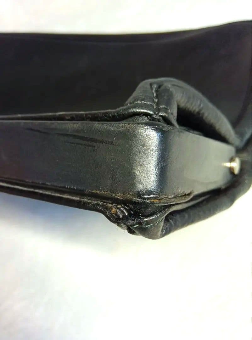 【希少】POTER ダレスバッグ　ヴィンテージ　シボレザー　ブラック