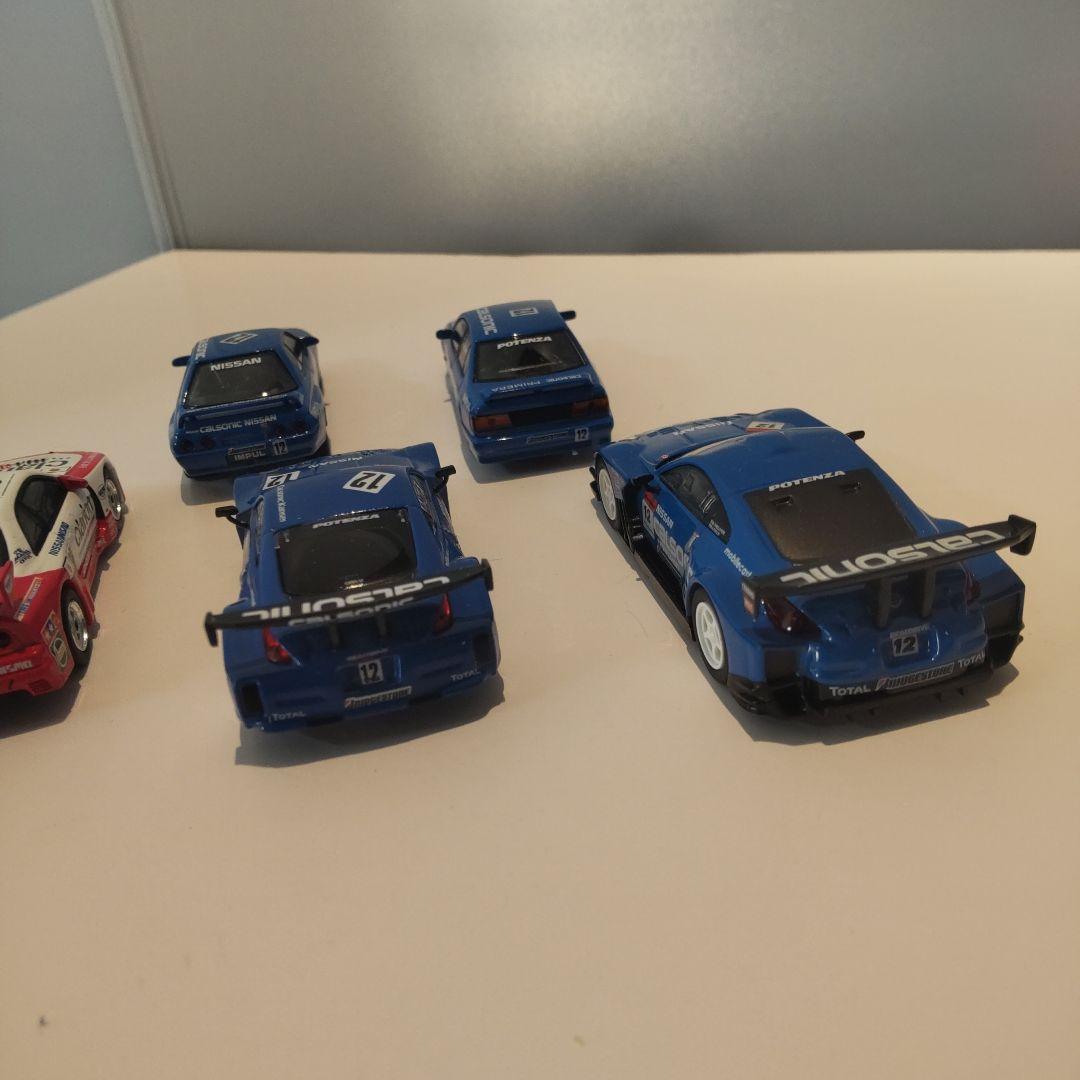 京商　日産　レースカー　1/64　5台セット