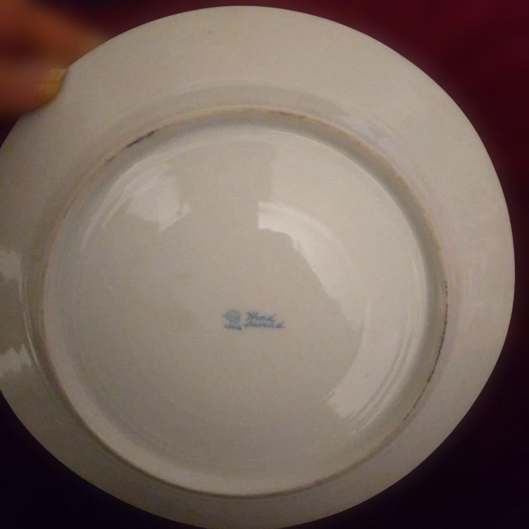 希少 アンティーク オールドノリタケ メイプルリーフ刻印 皿