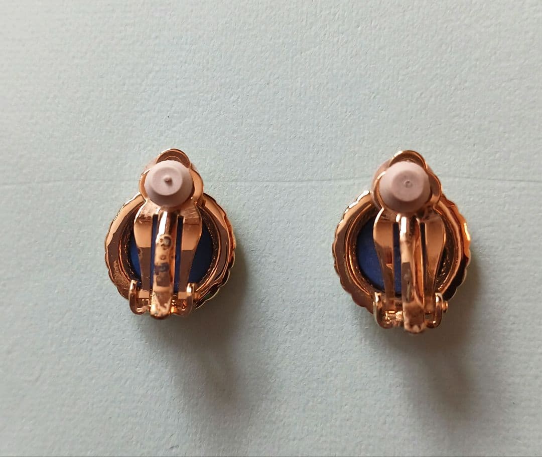 [] 花柄モチーフのネックレス・イヤリングセット 新品！