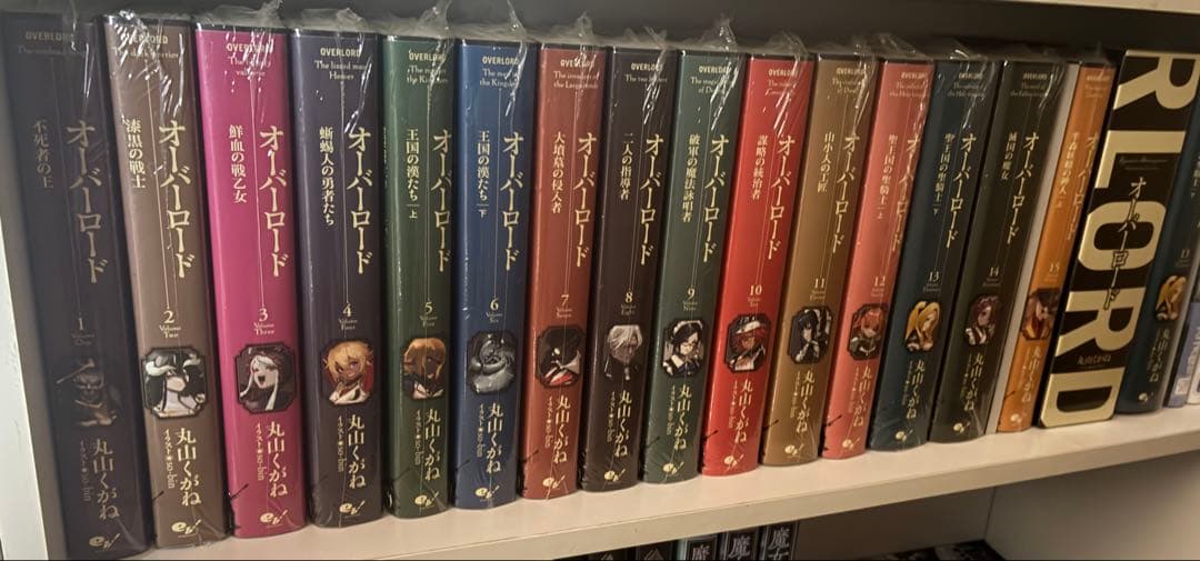 オーバーロード期間限定カバー 全巻セット