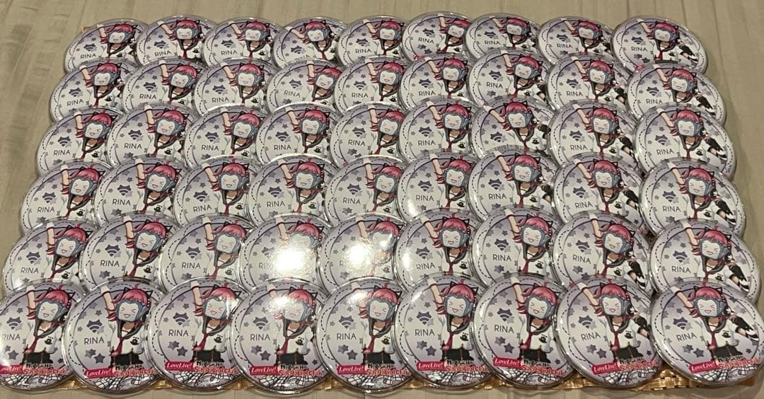 ラブライブ 虹ヶ咲学園 海外限定 缶バッジ 天王寺璃奈　LA