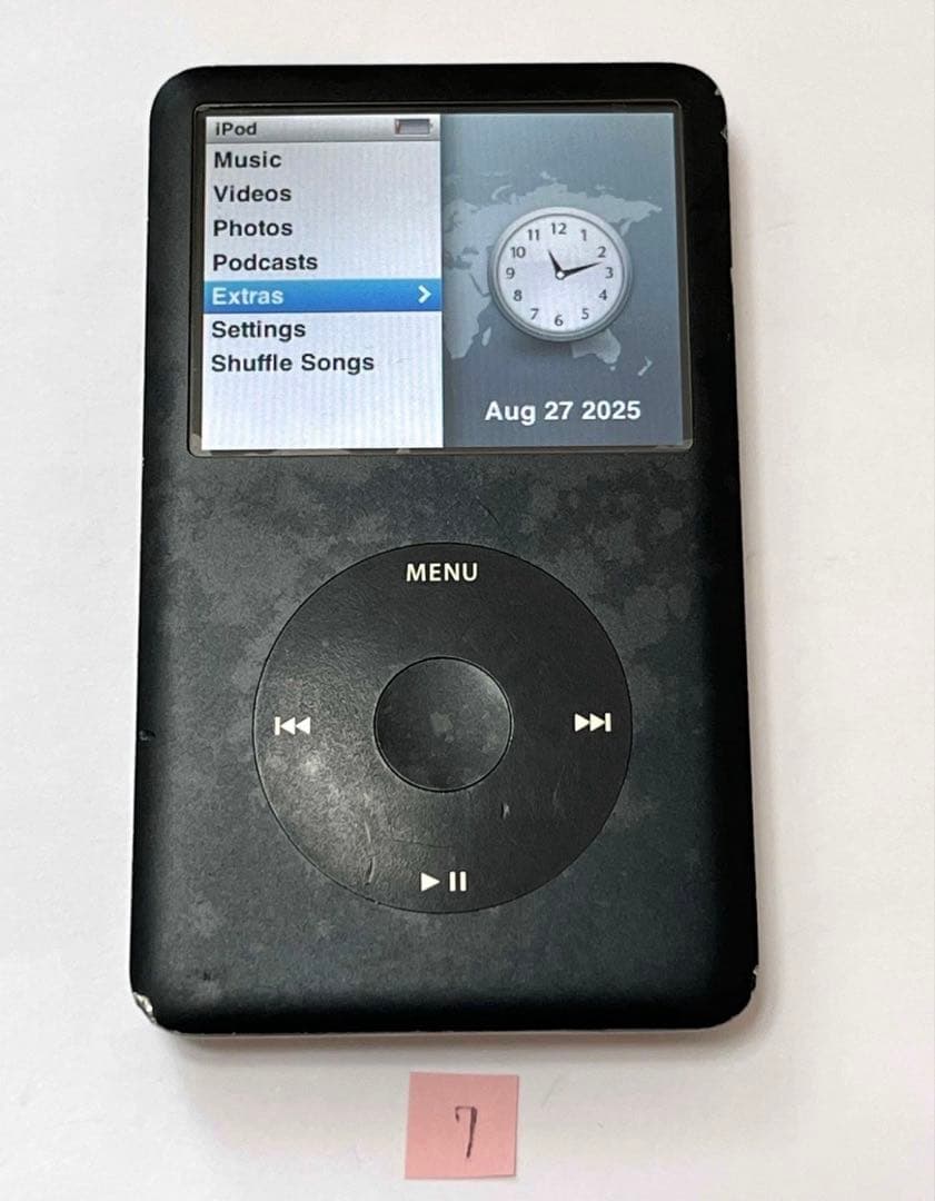 ポータブルプレーヤー iPod Classic 80GB Black