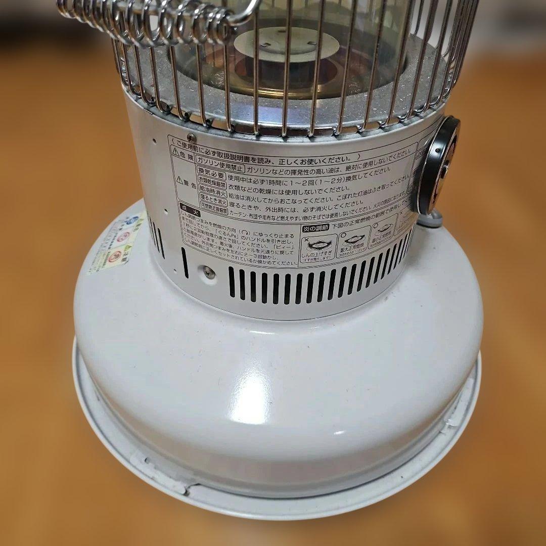 トヨトミ Rainbow ストーブ ホワイト