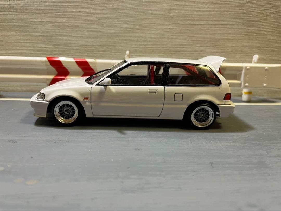 シビック　プラモデル　完成品