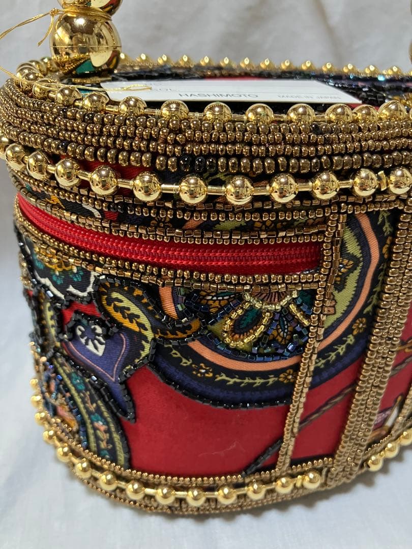 ルミー　はしもと　ビーズバッグ