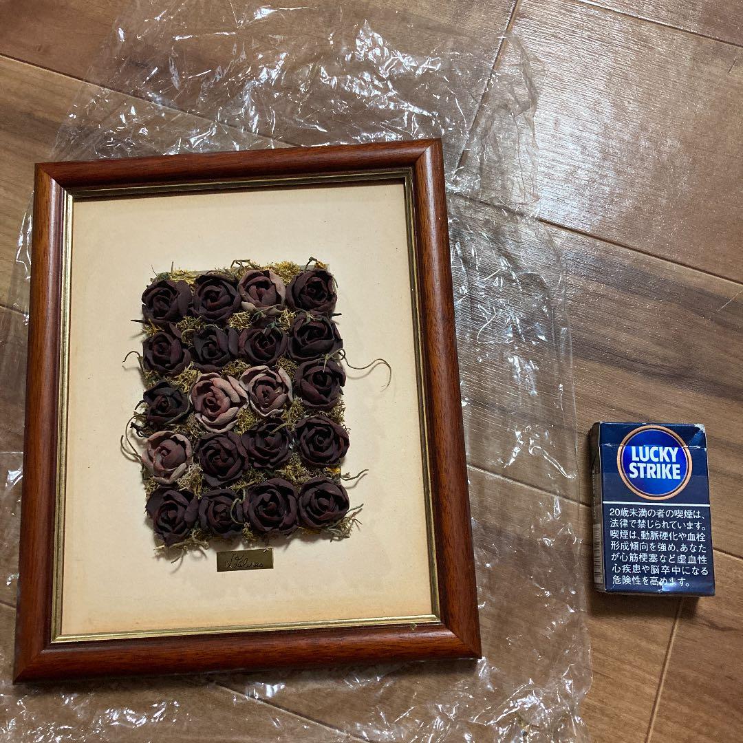 薔薇の壁掛けアート　A72