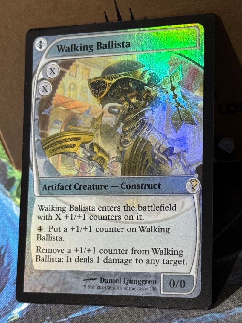 歩行バリスタ/Walking Ballista 未来予知枠 foil 1枚