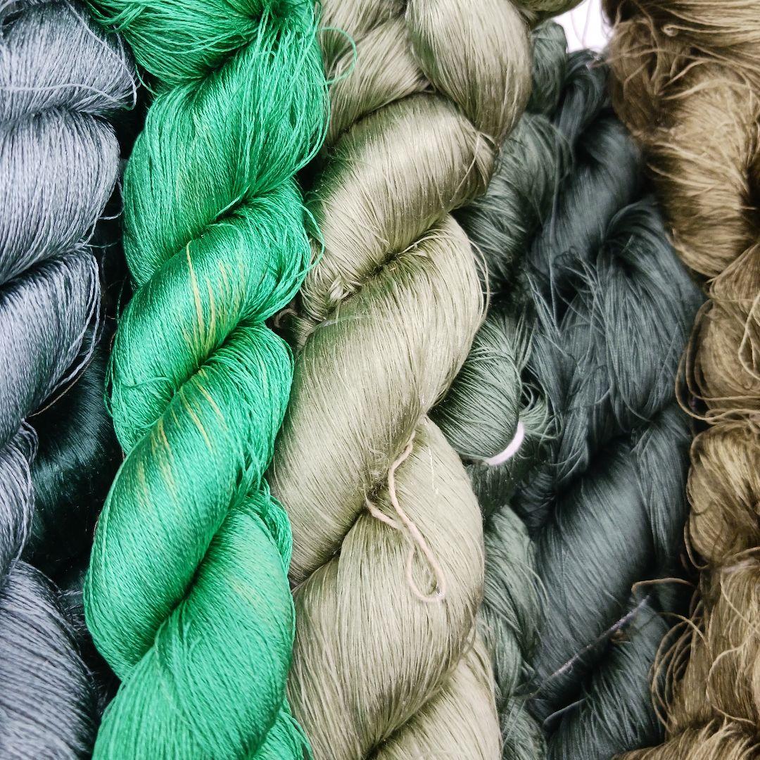 手芸用絹糸少しわけありセット