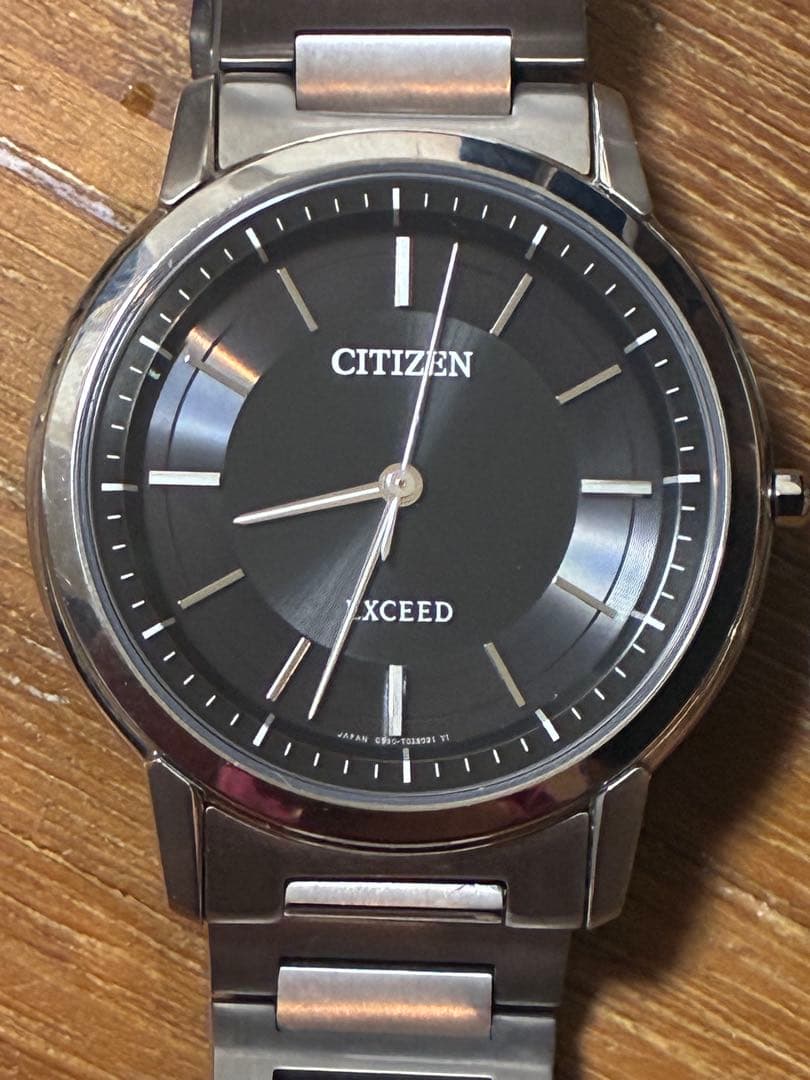 B*h様 CITIZEN EXCEED クォーツ腕時計 ブラック