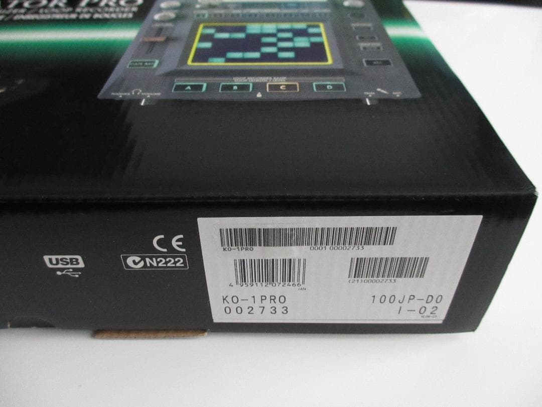 美品 KORG KAOSSILATOR PRO コルグ カオシレイター プロ