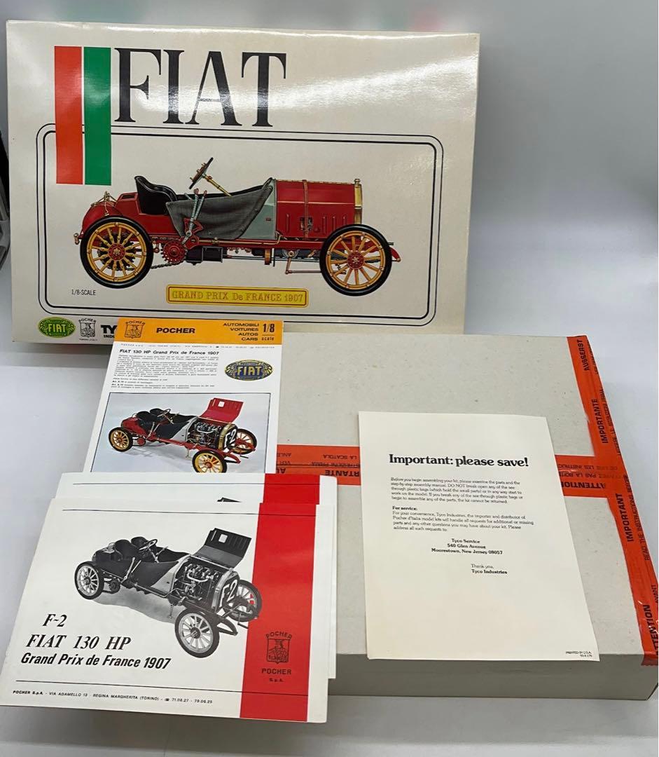 未使用 ポケール製 K70 1/8 Pocher Fiat Grand Prix