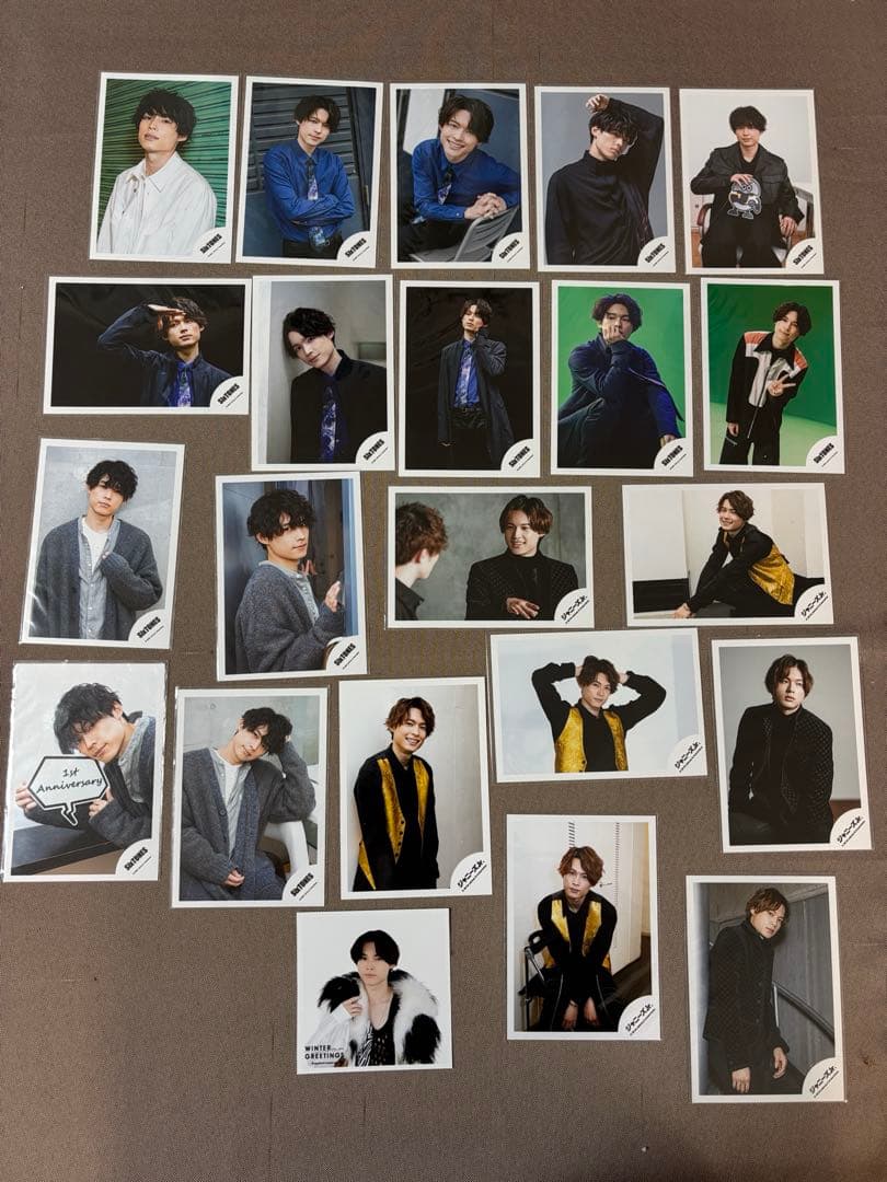ストーンズ　SixTONES グッズセット　うちわ　写真　アクスタ　ペンラなど
