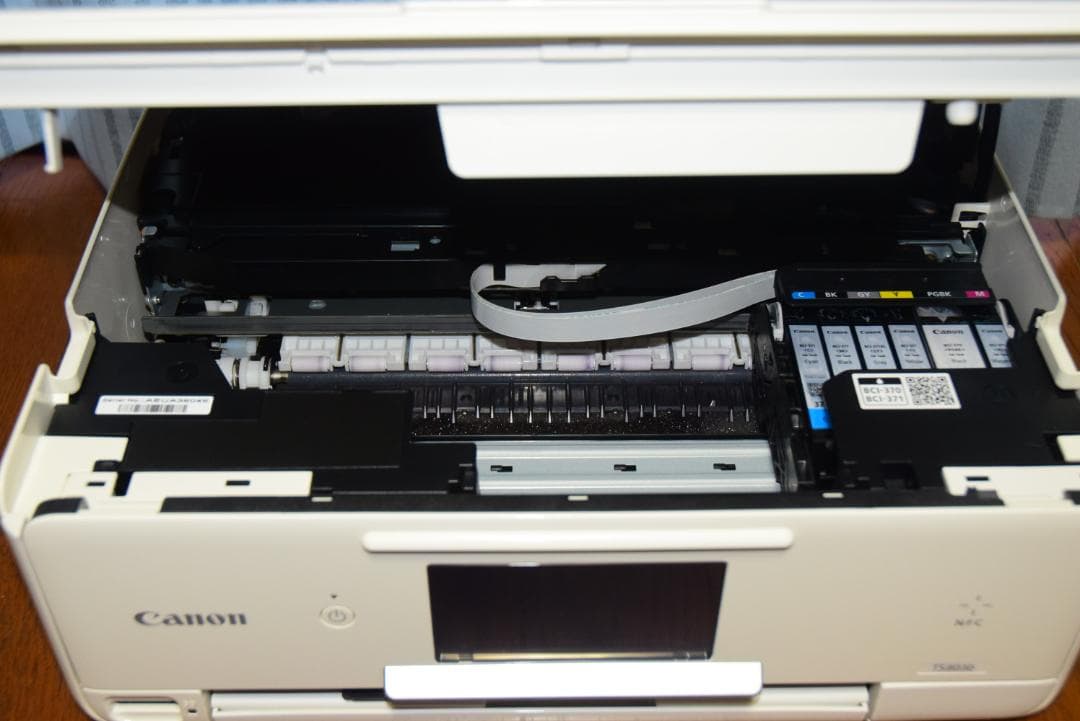 即使用可！ Canon TS8030 インクジェット複合機 印刷枚数少ない！