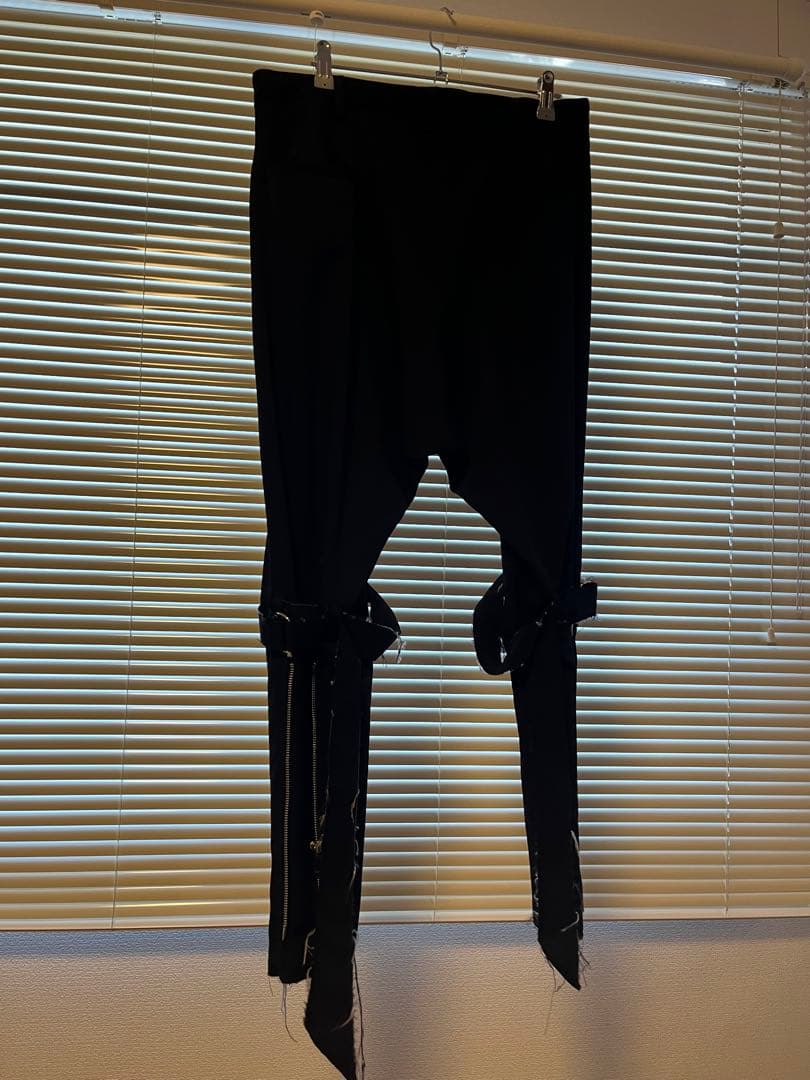 sulvam ボンテージサルエルパンツ