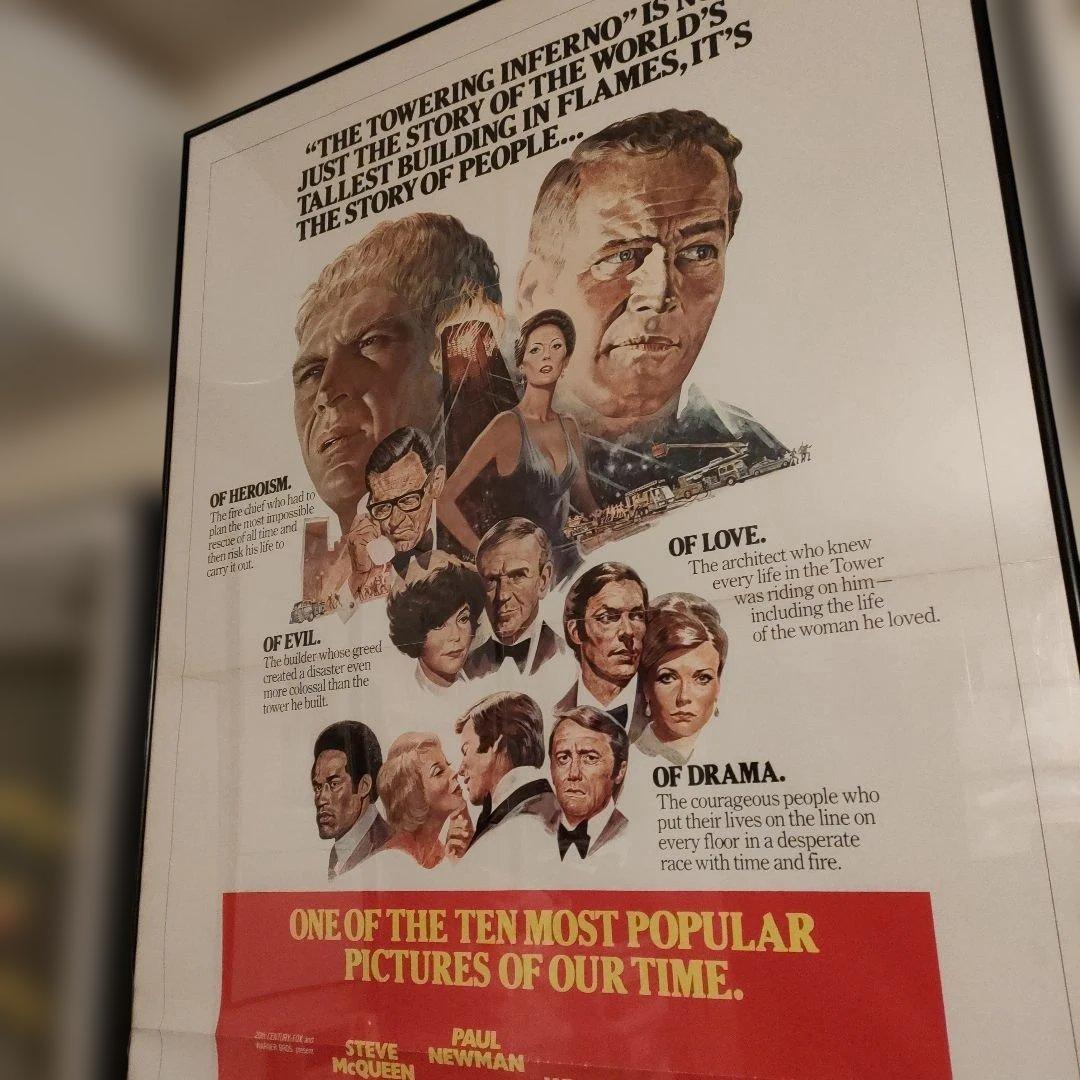 タワーリング・インフェルノ　　 US初版ワンシートポスター　 スタイルB