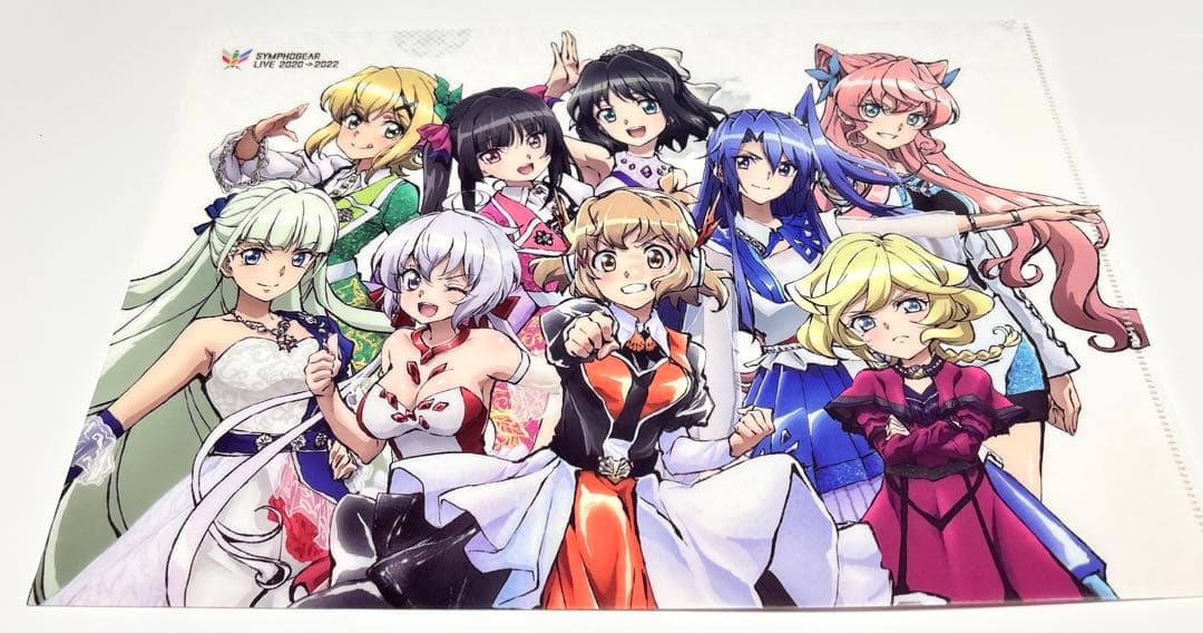 【希少品】戦姫絶唱シンフォギア クリアファイル 非売品