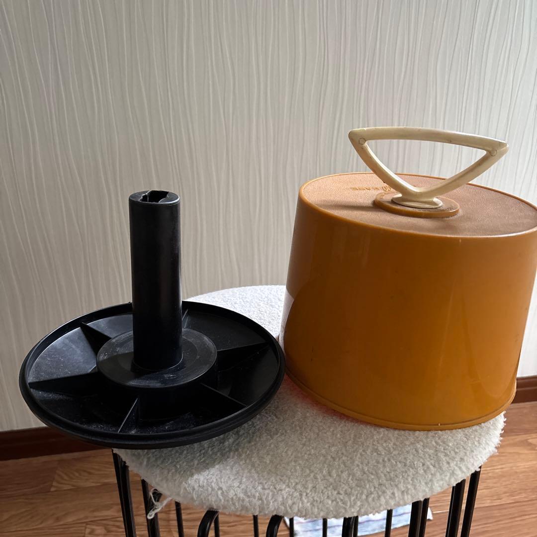 60s〜70s DISK CASE オレンジ レコードケース