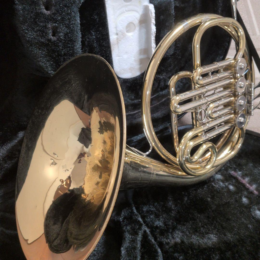 フレンチホルン本体 4バルブ YHR322。1／4まで