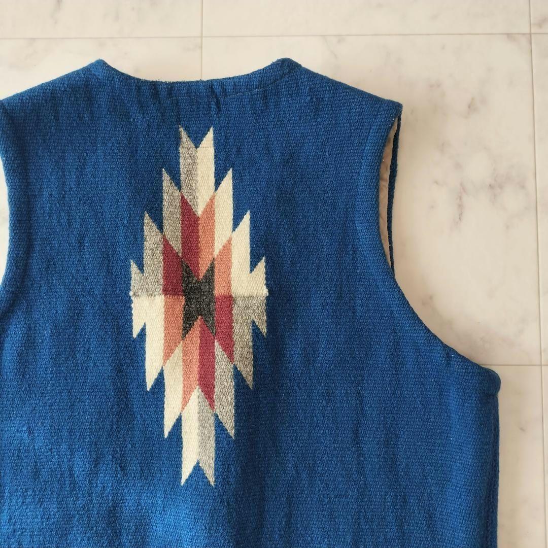 希少 赤タグ ORTEGA’S ブルー 40 ポインテッドチマヨベスト オルテガ