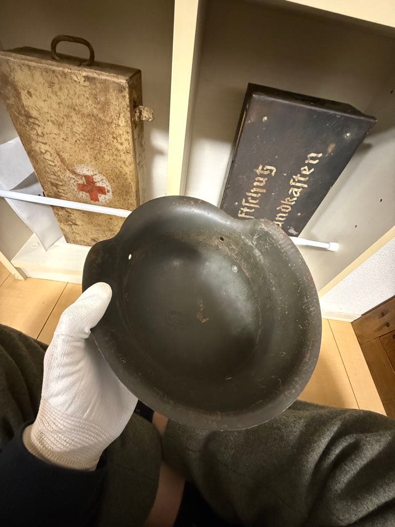 WWⅡ ドイツ軍／ M42 helmet【実物】