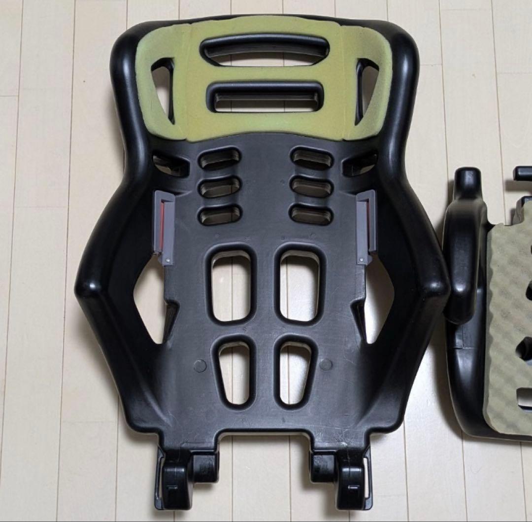 美品 コンビ ジョイトリップ エアスルー GH ネイビー ジュニアシート