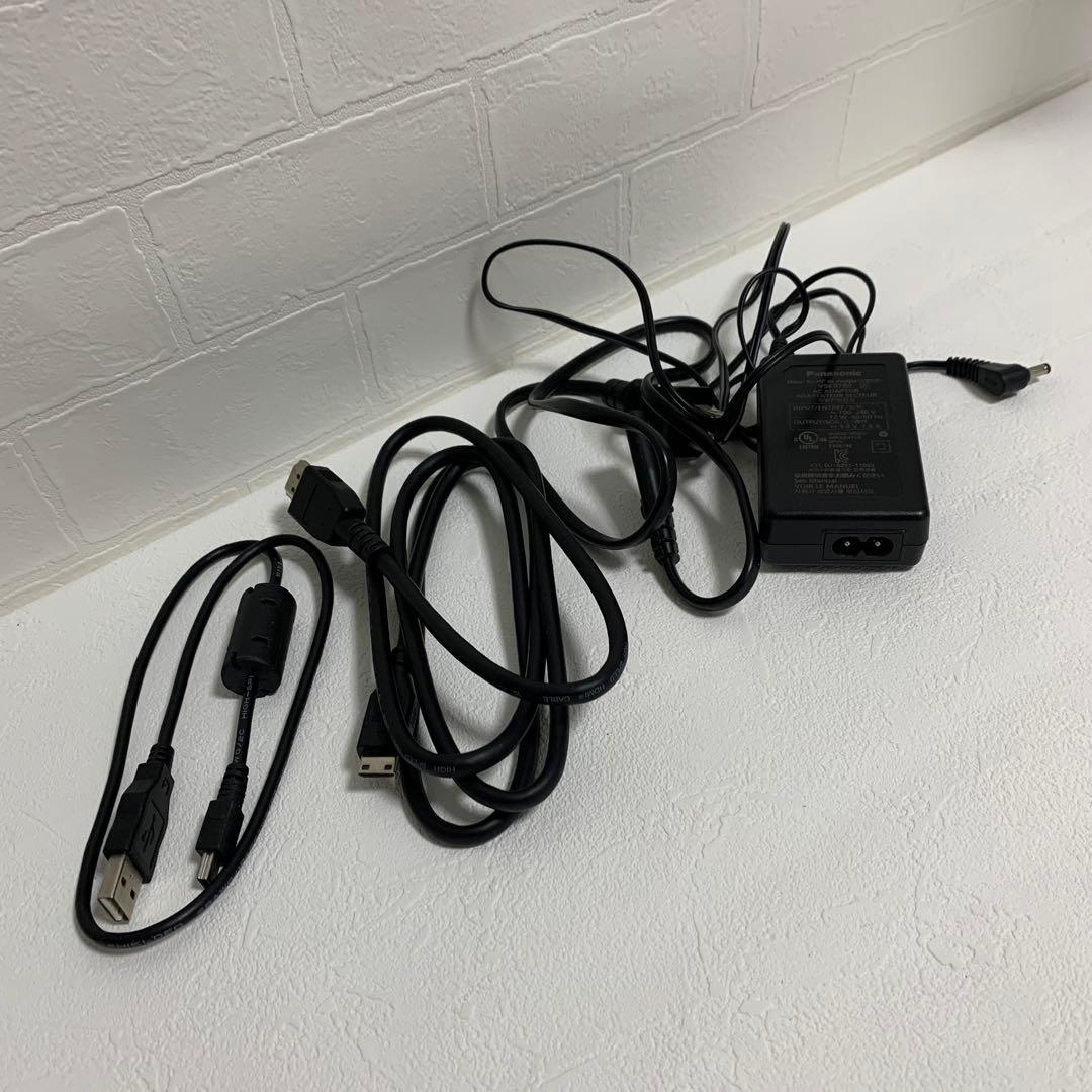 【動作確認済】Panasonic　HC-V520M　ビデオカメラ　ブラック