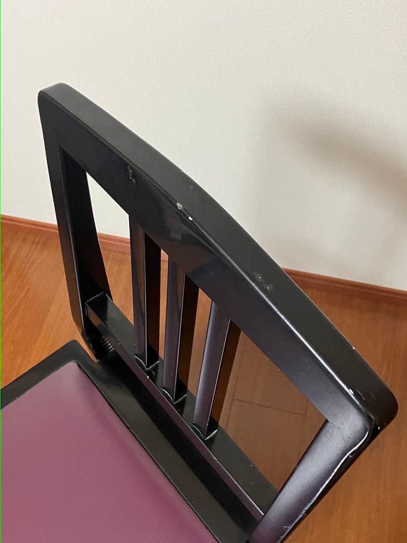 トムソン椅子　ピアノ椅子　背もたれ椅子