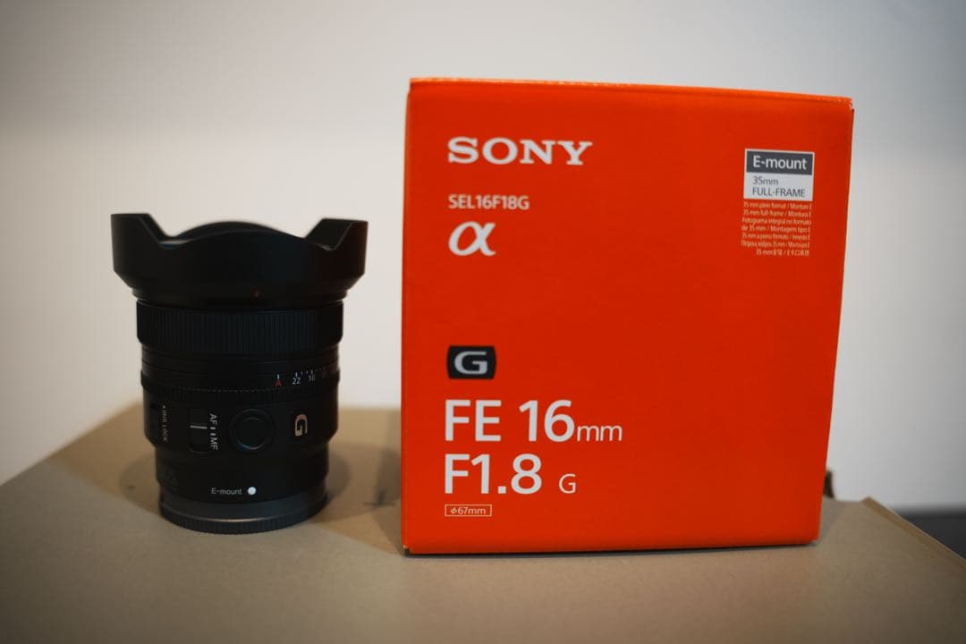 【土日限定割引】SONY FE 16mm F1.8 SEL16F18G