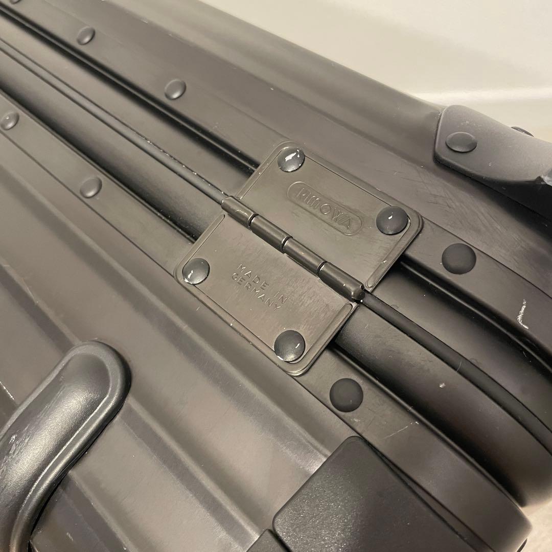 バッグ Capitolino RIMOWA Topas Stealth Black