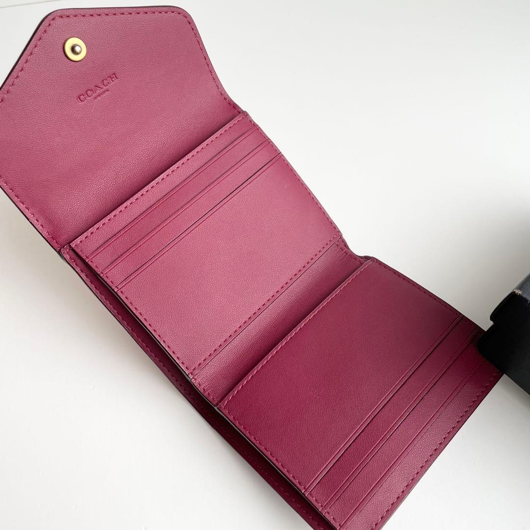 コーチ COACH 折り財布 ウィン スモールウォレット シグネチャー 新品保管