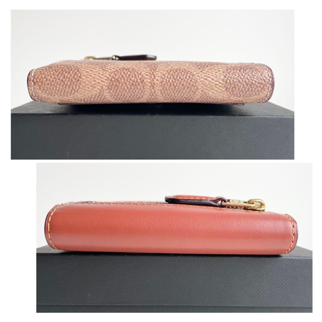 コーチ COACH 折り財布 ウィン スモールウォレット シグネチャー 新品保管