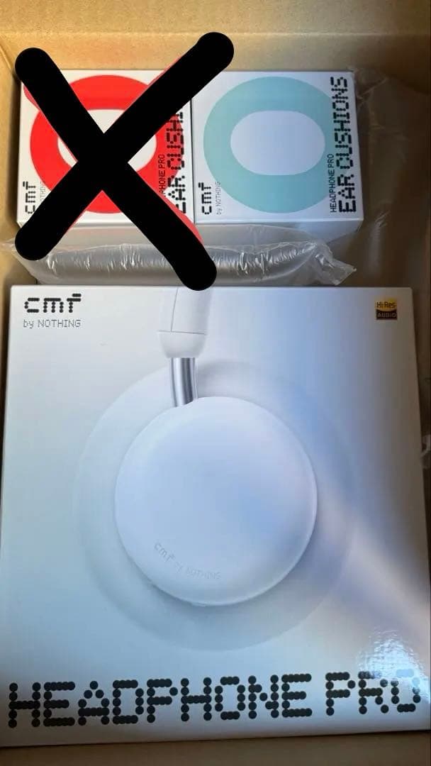 ちょこちーずCMF by Nothing HEADPHONE