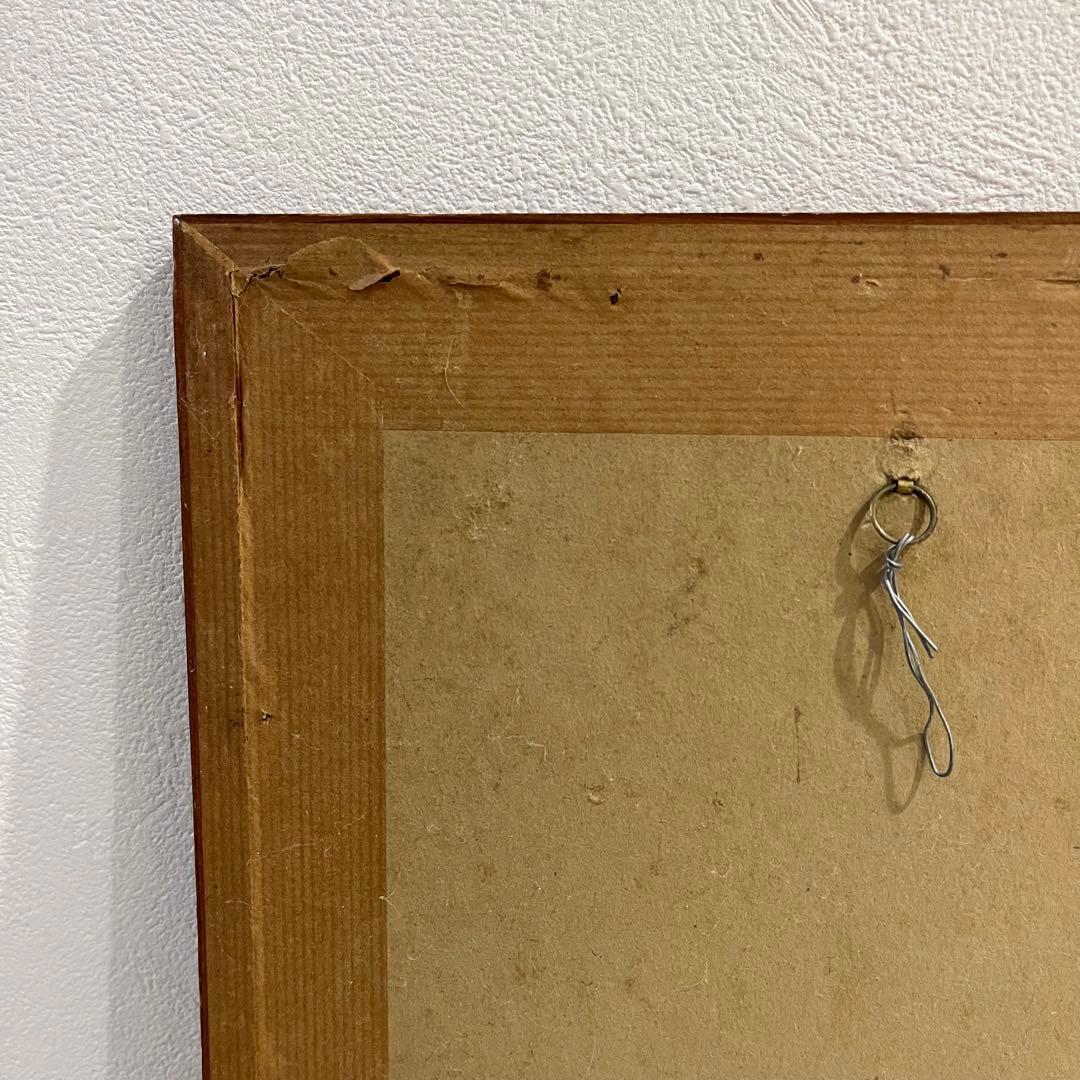 値下げ❗️フランス ヴィンテージ アンティーク アートフレーム 絵画 額縁 壁掛け
