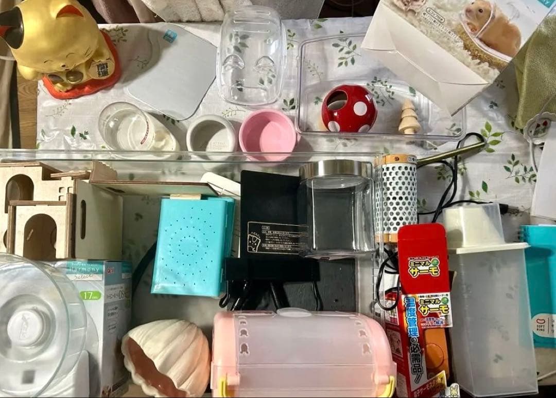 ハムスター用品まとめ売り(ホイール17cm)16〜17品