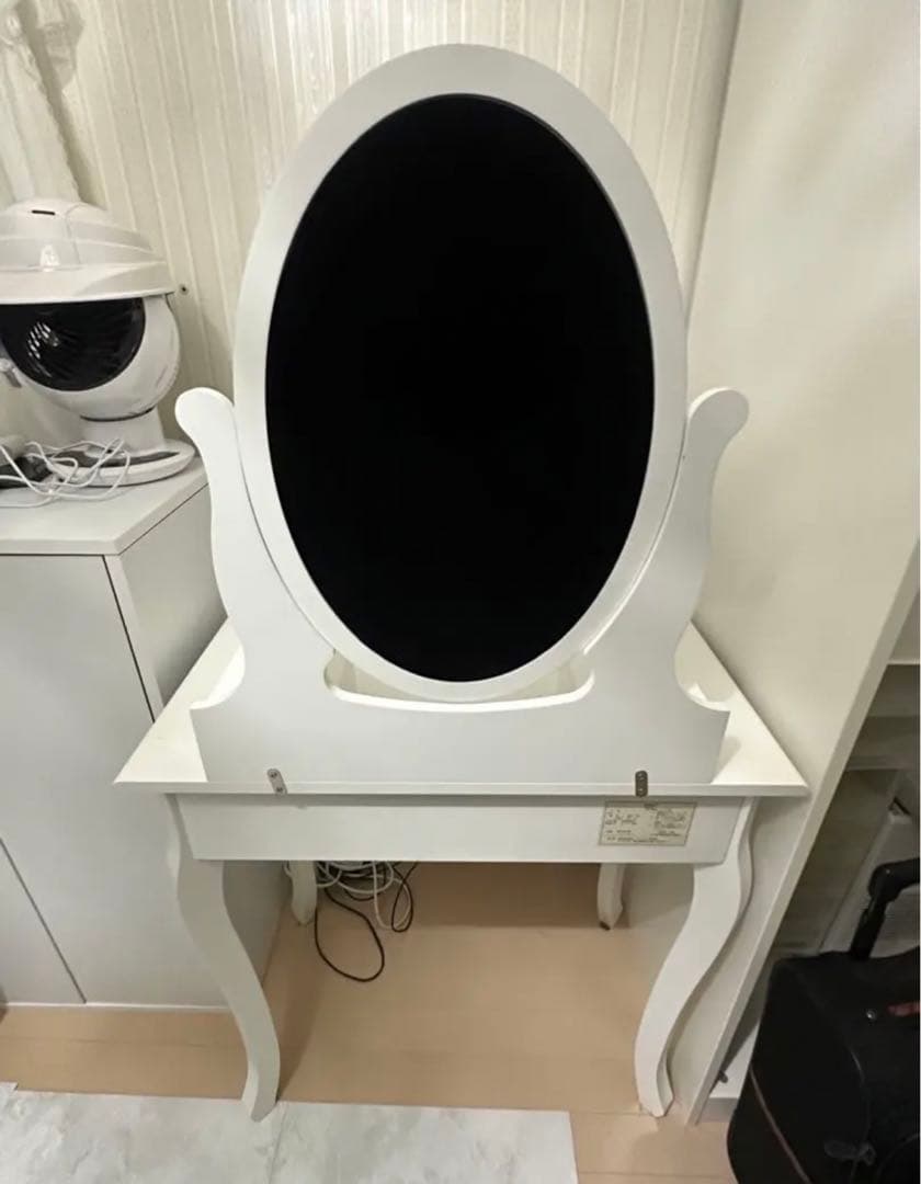 ドレッサー　ホワイト　鏡台