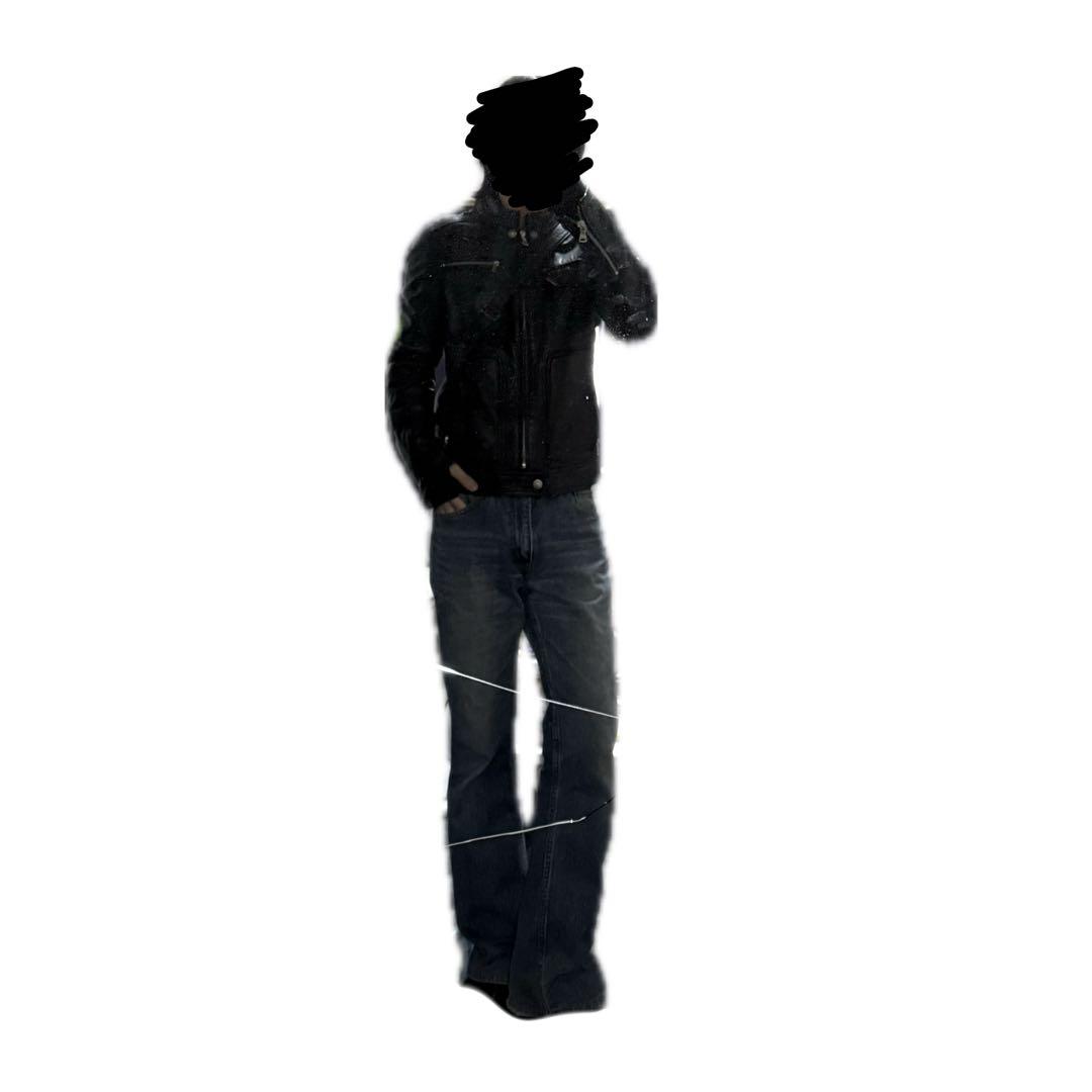 ジャケット・アウター DOLCE&GABBANA leather jacket black D&G