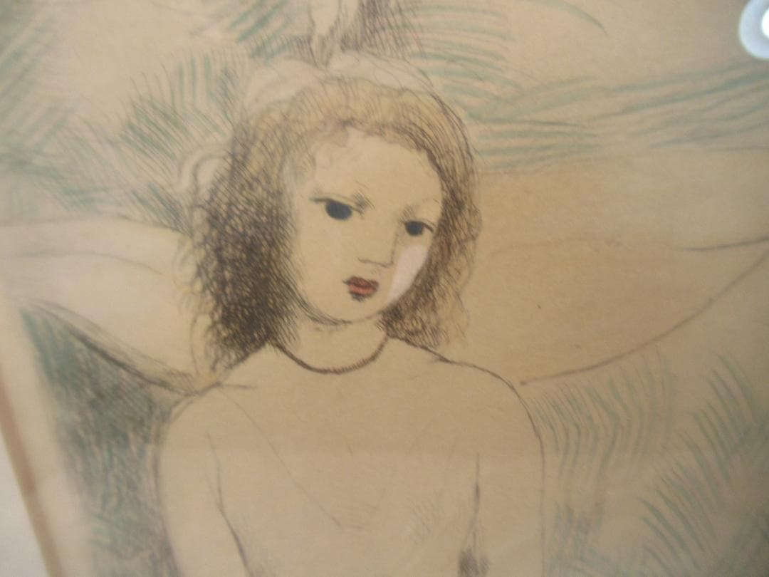 マリーローランサン　リトグラフ