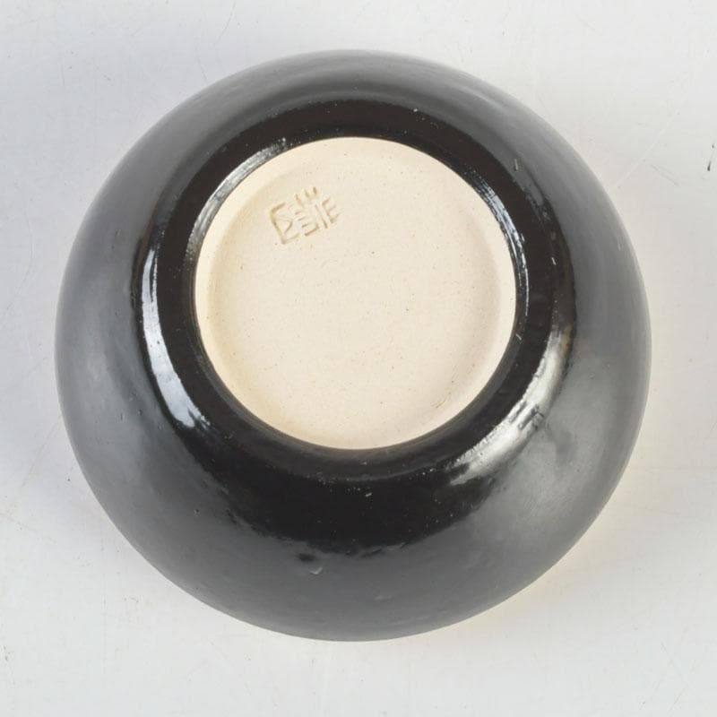 茶道具　萬古焼　加賀瑞山造　干支寅香合　共箱　V　9693