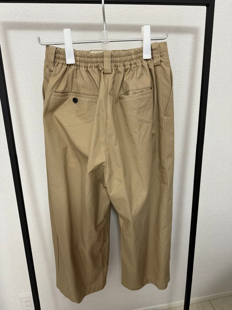 パンツ VENTILE Gabardine Tow-TuckWidePants